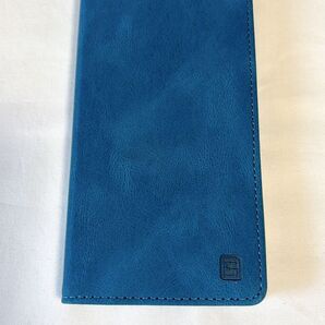 携帯 AQUOS Sense 7 plusケース A208SH手帳型 ブルー
