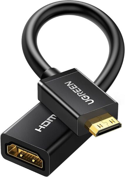 UGREEN mini hdmi 変換アダプター ミニ Mini オスメス 延長