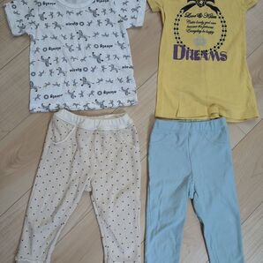 90cm おまとめ 上下セット 長ズボン 半袖