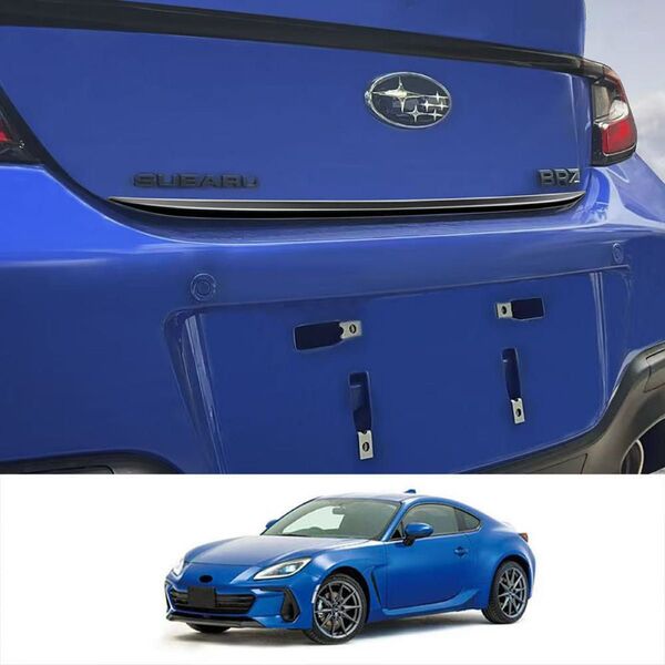 ZN8 GR86 スバル BRZ ZD8 バックドアガーニッシュ【E28f】