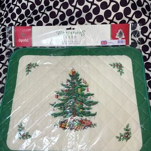 Spode クリスマスツリー テーブルマット