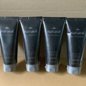 NATIARAL ナティアラル ヘアカラートリートメント ブラック 4本セット