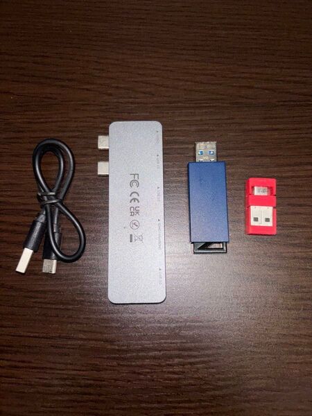 USBメモリー変換タグ USBメモリ8GB×2