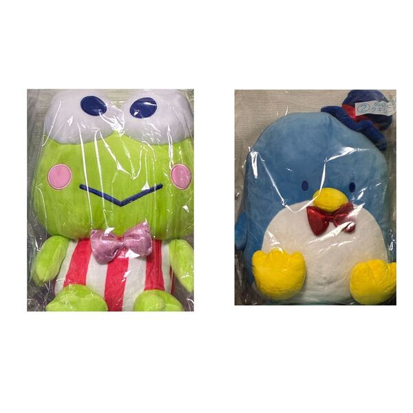 サンリオ はぴだんぶい ぬいぐるみ くじ 当りくじ SANRIO けろけろけろっぴ タキシードサム