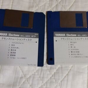 ヤマハエレクトーン EL-20、27デモーストレーションディスク