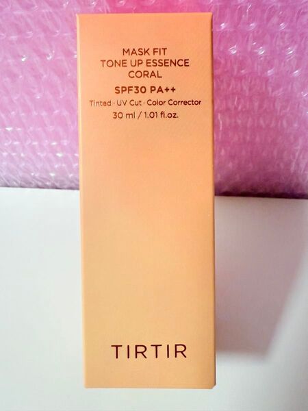 TIRTIR ティルティル マスクフィット トーンアップエッセンス 化粧下地 カラーコレクター 新品未開封 コーラル 30ml×1