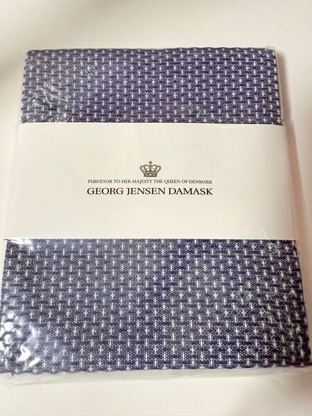 ジョージジェンセンダマスク ディープブルー ハーフサイズ 50cm×40cm 新品未開封 キッチンのコレクション