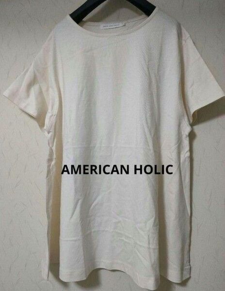 AMERICAN HOLIC アメリカンホリックフレアライン半袖カットプルオーバー