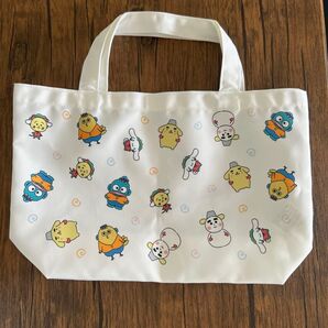コジコジ×サンリオキャラクターズ ランチトート