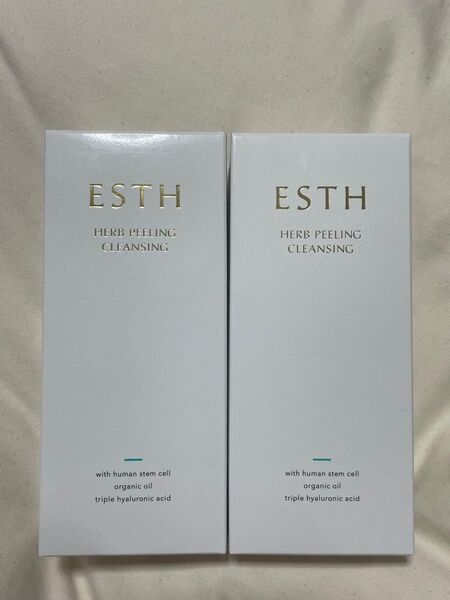 ESTH ハーブピーリングクレンジング 120g AHA 成分 配合 クレンジング 洗顔 美容液 A1