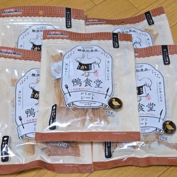 犬のおやつ ドギーマン 無添加良品 鴨食堂 がじがじシート