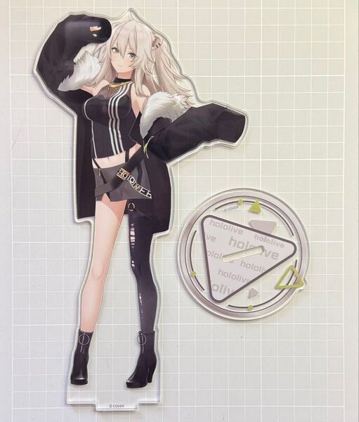 【クーポン消化】獅白ぼたん 3Dアクリルスタンド ホロライブ hololive アクスタ 開封品