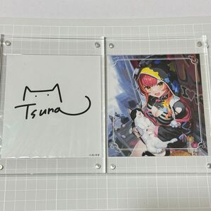 【クーポン消化】猫汰つな ぶいすぽっ! イラストカード(裏面 複製サイン) ポストカード 卓上カレンダー 2024
