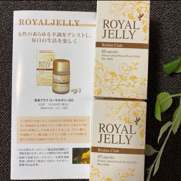 ローヤルゼリー 美身クラブ 2個セット ビタミン ミネラル アミノ酸 フルベール化粧品 クラブコスメチックス サプリメント