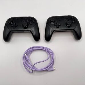 2個セット!Nintendo Switch Proコントローラー 任天堂 ケーブル付き