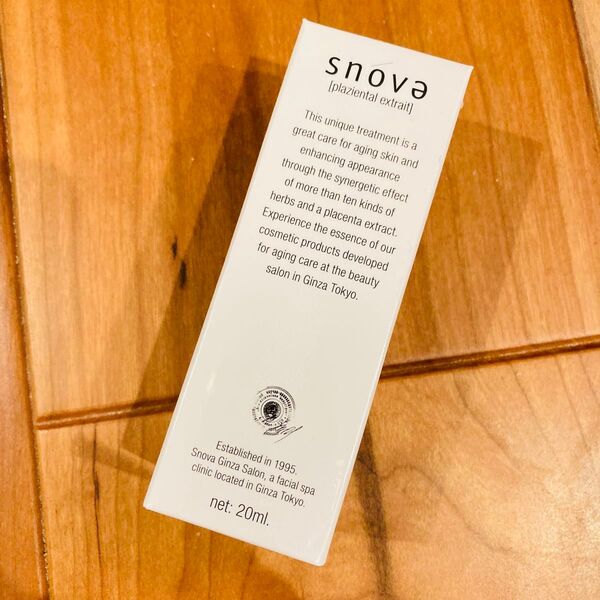 snova スノーヴァ プラツェンタール エキストレ 美容液 20ml