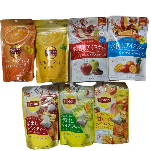 ☆新品☆リプトン 日東紅茶 タリーズ ティーバック まとめ買い 水出し フルーツ 紅茶 水出しアイスティー