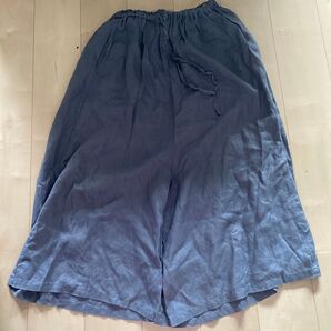 BEARDSLEY 麻100% ワイドパンツ