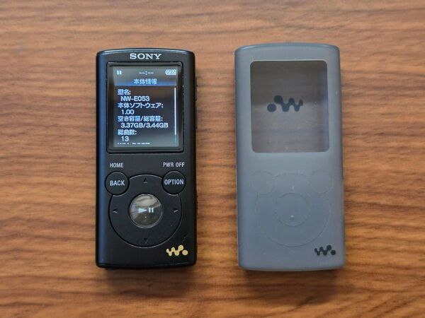 SONY WALKMAN NW-E053 4GB ブラック ソニー ウォークマン