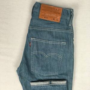 Levi's リーバイス Premium 611 PR611-0003 日本製 08年 ストレート デニム パンツ ジーンズ W30 L32 ジップフライ