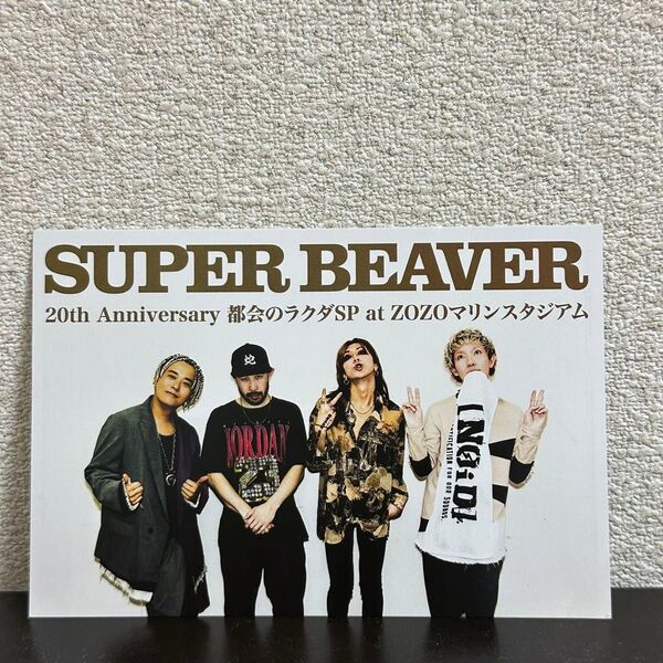 【クーポン利用で200円OFF!】 SUPER BEAVER 友の会 ポストカード ZOZOマリンスタジアム
