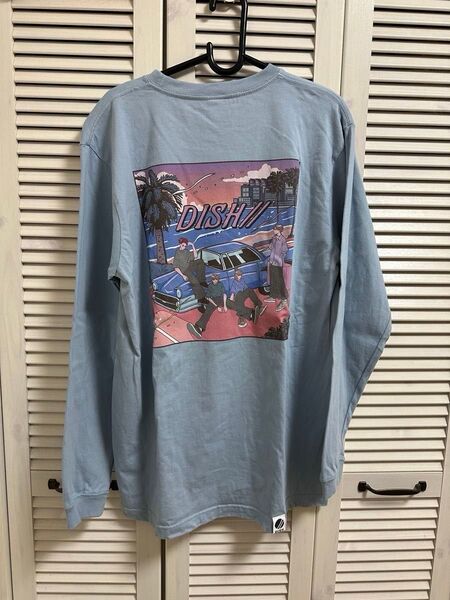 【クーポン利用で500円OFF!】 DISH// 23 A/W ロング Tシャツ Lサイズ