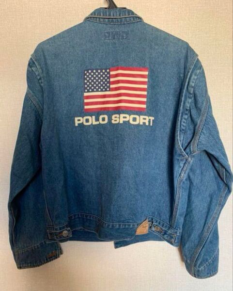 90's poro sport ラルフローレン ポロスポーツ デニムジャケット BTS着用 ジョングク