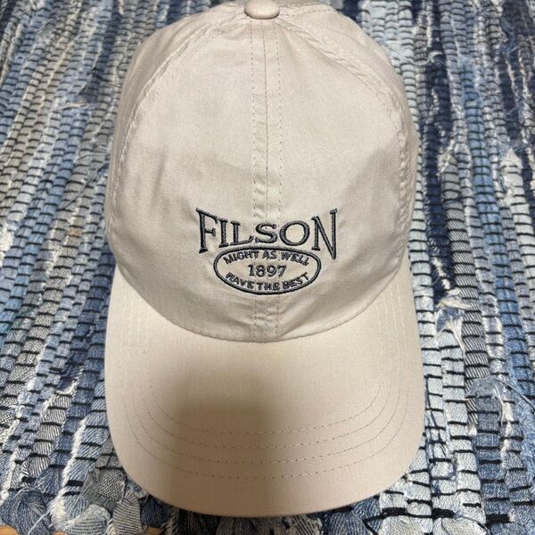 完売品 FILSON ライトウェイトアングラー キャップ ベースボール 釣り アウトドア 帽子