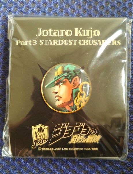 グリコ ドロリッチxジョジョ 奇妙なコラボキャンペーン 当選品 オリジナルピンズ 空条承太郎 ジョジョの奇妙な冒険