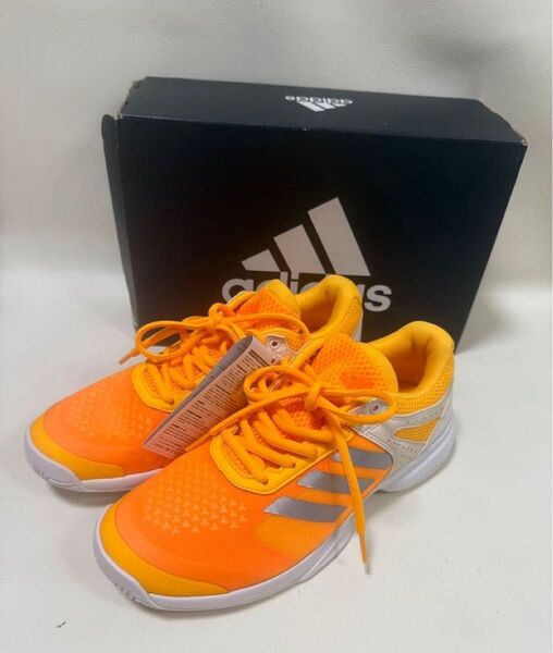 新品 adidas アディダス テニスシューズ 24センチ