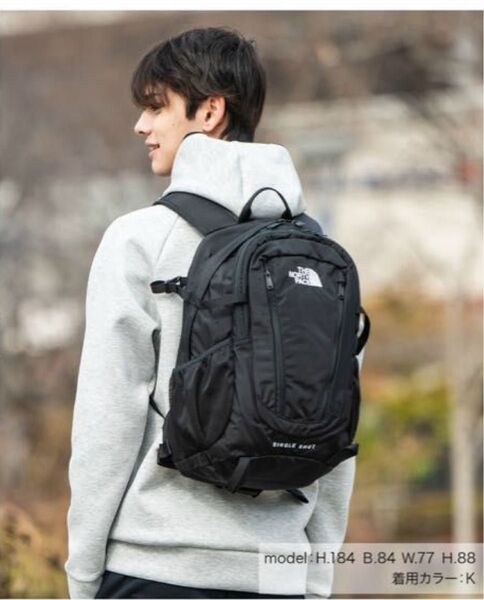ザ・ノース・フェイス(THE NORTH FACE) リュックサック 23L シングルショット レッドNM71903