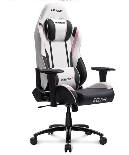 【新品】AKRacing ゲーミングチェア デスクチェア 勉強椅子 学習椅子 Eclair エクレール Pink ピンク