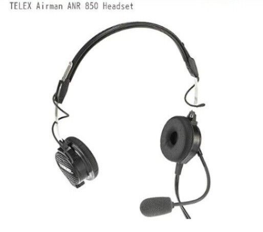 新品 TELEX テレックス Airman850 エアーマン 航空機用ヘッドセット ノイズキャンセル 防音 航空ファン 小型機