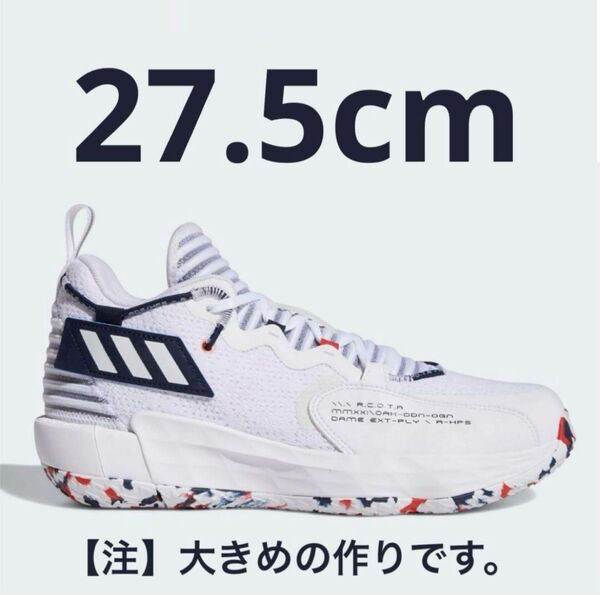 adidas DAME 7 EXTPLY GCA / アディダス デイム7 五輪カラー/27.5cm(28〜28.5cm相当)