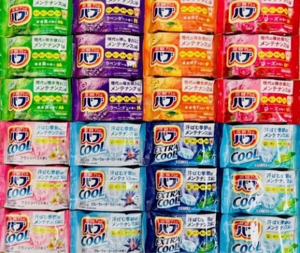 入浴剤 cool 花王バブ 定番 8種類24個 色付き透明湯 期間限定
