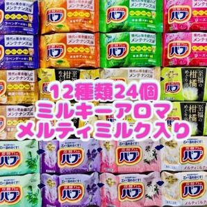 m24 定番 入浴剤 花王バブ 12種類24個 にごり湯kao 炭酸力 メルティミルク