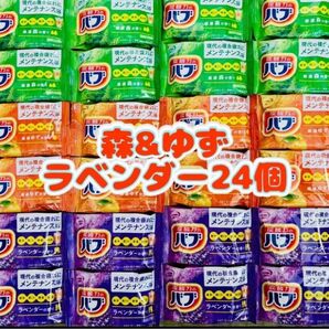 花王バブ 入浴剤 定番 ゆずの香り 森の香り ラベンダーの香り 3種類24個 kao