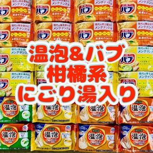入浴剤 花王バブ 炭酸湯 花王 kao 6種類24個 柑橘系 にごり湯