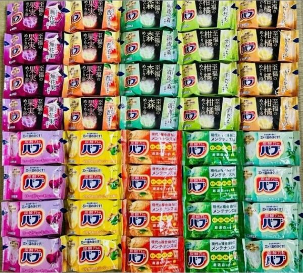 si 入浴剤 バブ 至福のめぐり浴 期間限定 数量限定 10種類40個 kao