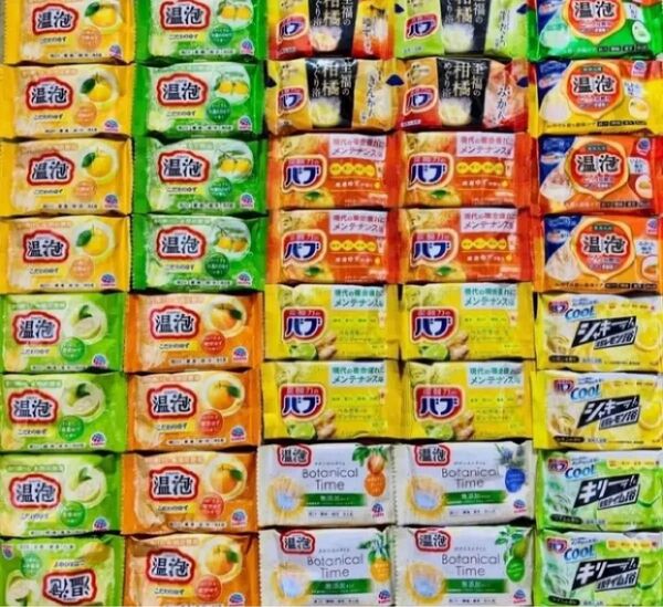 ⑤ 柑橘系 20種類 40個 薬用入浴剤 炭酸力温泡 アース製薬 バブcool
