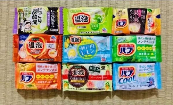 ④入浴剤 花王バブ kao 温泡 cool 無添加 にごり湯 数量限定 いい湯旅立ち
