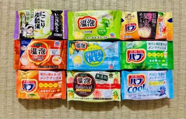 ④入浴剤 花王バブ kao 温泡 cool 無添加 にごり湯 数量限定 いい湯旅立ち