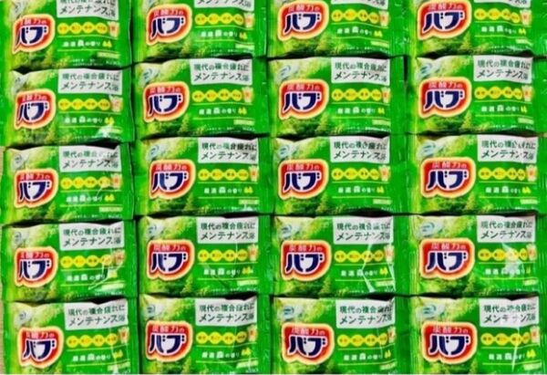 花王バブ 入浴剤 定番 森の香り 20個 kao 薬用入浴剤 透明湯