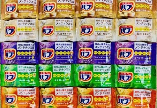 定番 入浴剤 花王バブ 5種類20個 色付き透明湯 kao 炭酸力 新商品 にごり湯