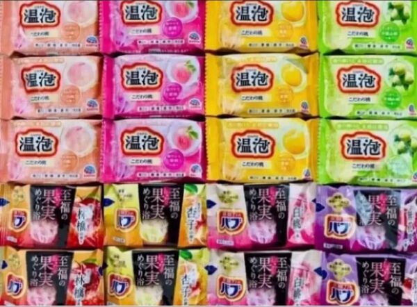 温泡 まとめ売り 炭酸湯 バス用品 至福の果実めぐり浴 アース製薬 バブ 20個