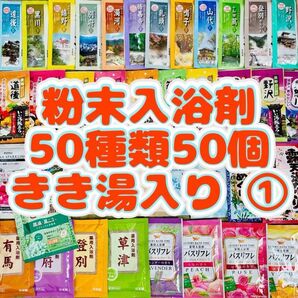 ①粉末入浴剤 薬用入浴剤 温泉 アース製薬 50種類50個 旅の宿 まとめ売り 花王 きき湯 期間限定 cool