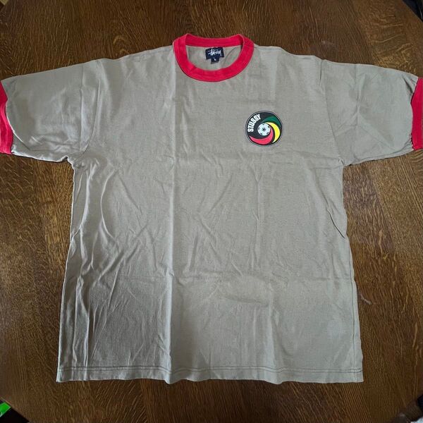 90s 80s USA製 サイズL old stussy リンガーTシャツ