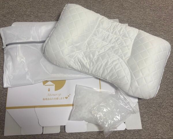 パイプ枕 肩こり 枕 横向き対応 丸洗い可能 安眠枕 高さ調整可能 エラストマーパイプ