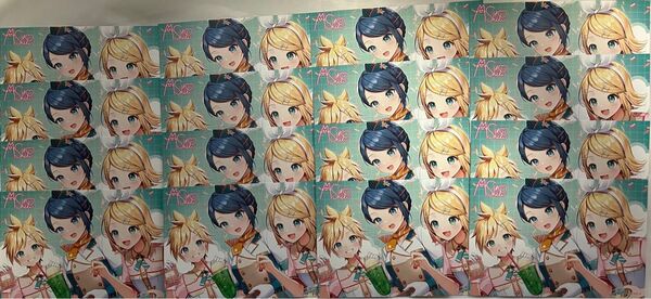 クリエイターズフェス クリフェス 2023 桐谷遥×鏡音リン×鏡音レン ポスカ ポストカード 16枚