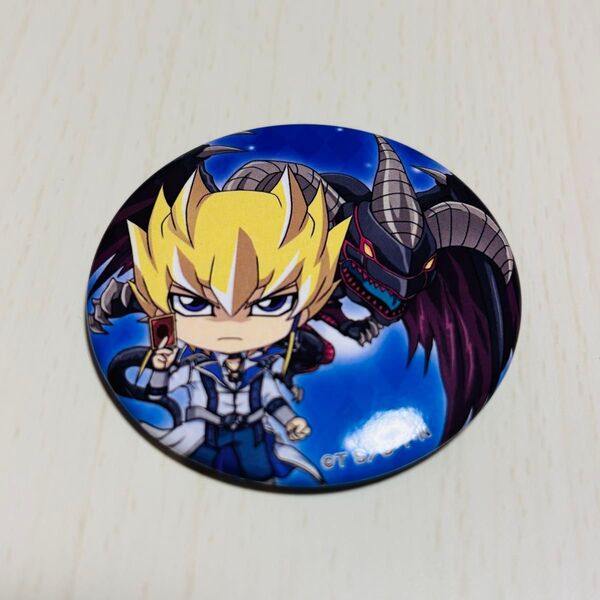 遊戯王5D's 遊☆戯☆王 缶バッジ ジャック・アトラス レッドデーモンズドラゴン